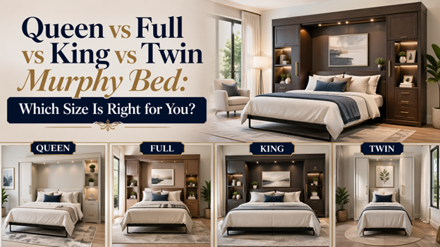 Queen vs Full vs King vs Twin Murphy Bed: Which Size Is Right for You?