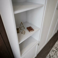 Douglas Queen Murphy Bed with One Side Cabinet