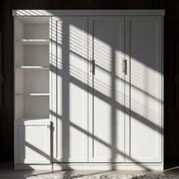 Douglas Queen Murphy Bed with One Side Cabinet