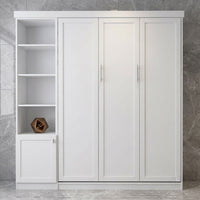 Douglas Queen Murphy Bed with One Side Cabinet