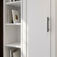 Douglas Queen Murphy Bed with Two Side Cabinets