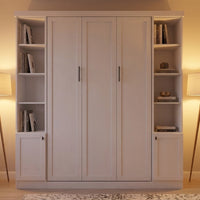 Douglas Queen Murphy Bed with Two Side Cabinets