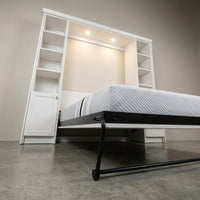 Douglas Queen Murphy Bed with Two Side Cabinets