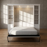 Douglas Queen Murphy Bed with Two Side Cabinets