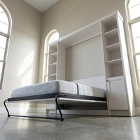 Douglas Queen Murphy Bed with Two Side Cabinets