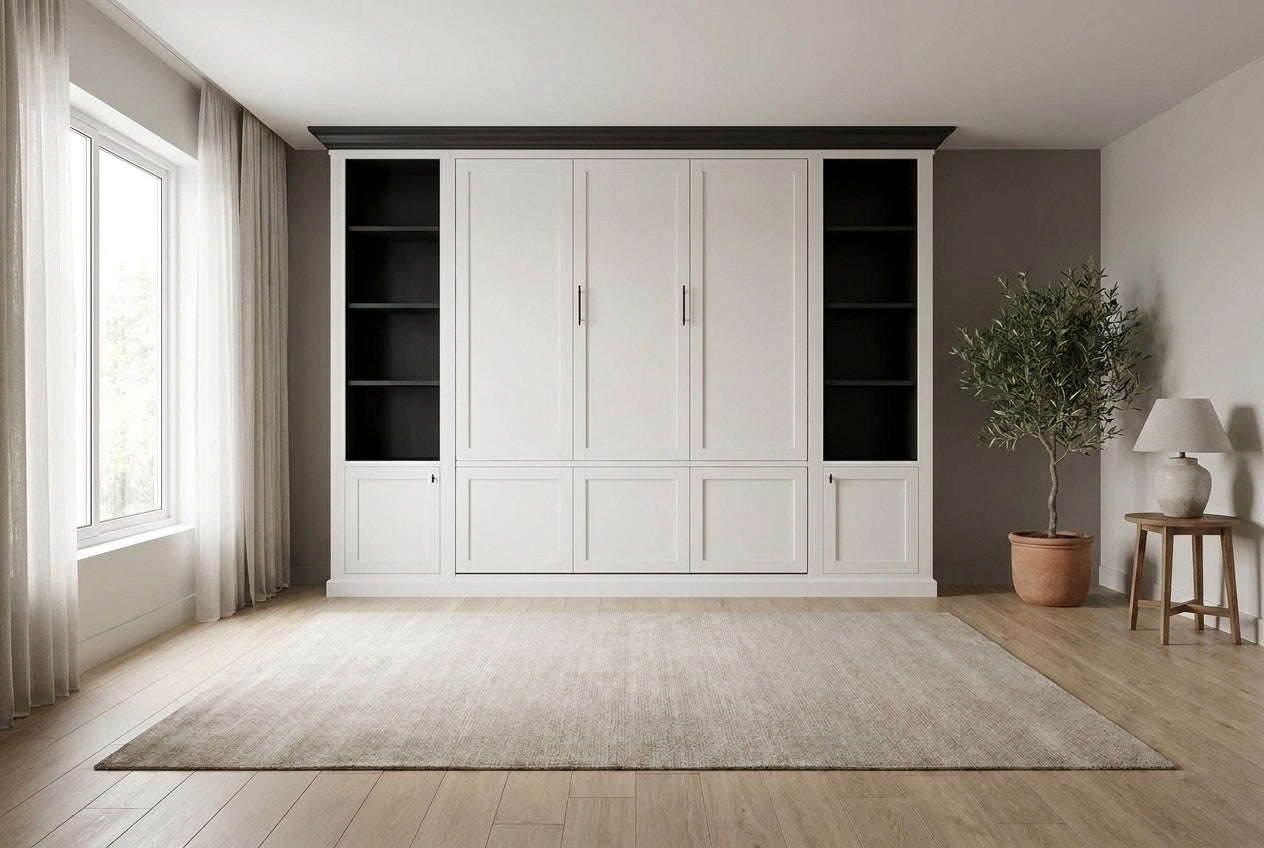 Professionally installed Murphy bed