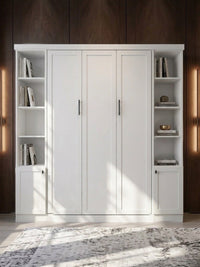 Douglas Queen Murphy Bed with Two Side Cabinets